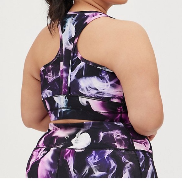NWT Torrid Longline Low-Impact Sports Bra -
Performance Core Purple size 2 - Picture 2 of 2